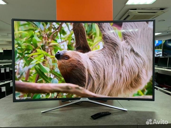 Изогнутый Samsung 49(130) /Smart TV/Wi-Fi/4k UHD