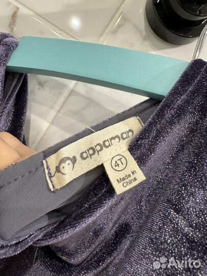 Платье appaman бархатное 4T (104/110)