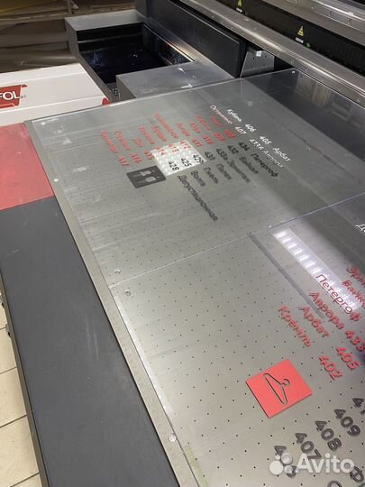 Печать наклеек/табличек/баннеров