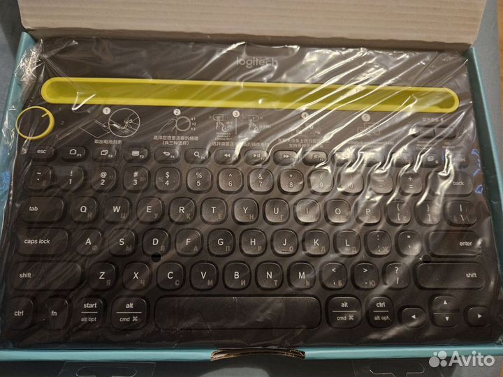 Клавиатура logitech k480 черная