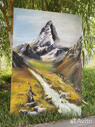 Интерьерная картина маслом