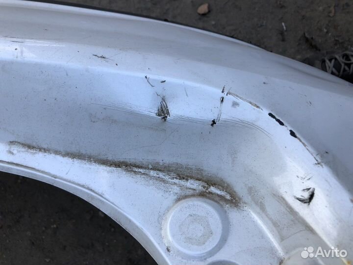 Задний бампер мицубиси асх