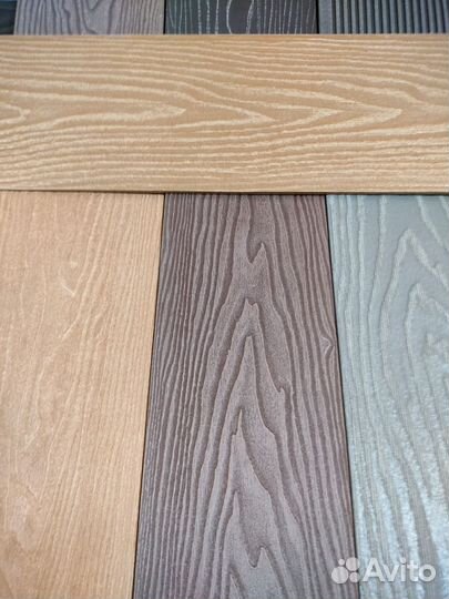 Полнотелая террасная доска дпк