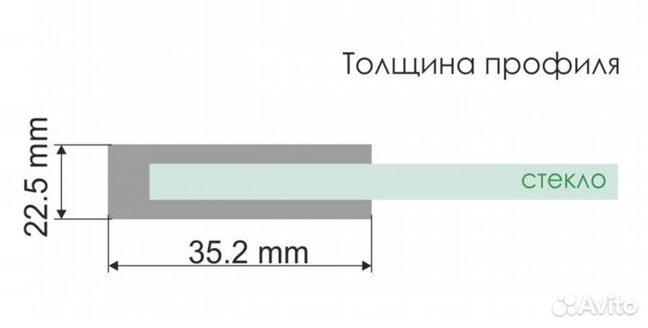 Шторка на ванну Wasserkraft Main 41S02-80