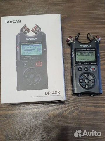 Рекордер Tascam DR-40X объявление продам