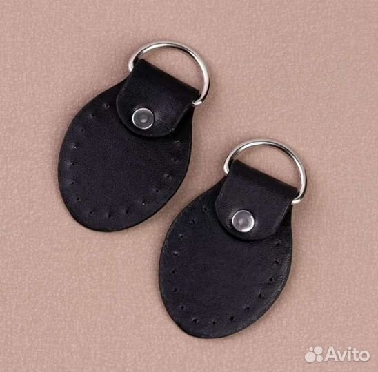 Петля пришивная для сумки, с полукольцом