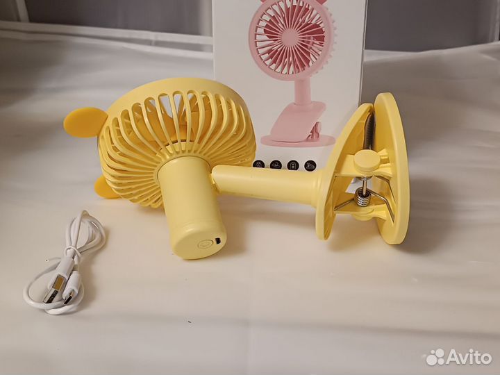 Мини Вентилятор на аккумуляторе