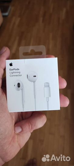 Наушники apple earpods lightning
