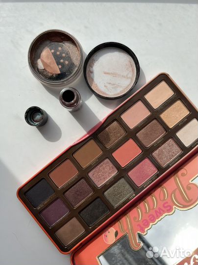 Тени пигмент хайлайтер MAC TooFaced nars