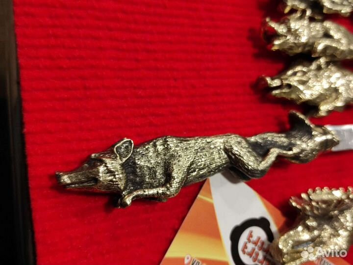 Набор шампуров Звери Воины