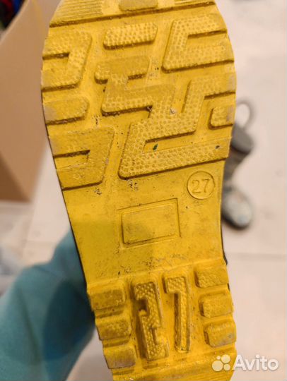 Резиновые сапоги детские 27