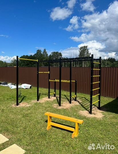 Уличный спортивный комплекс воркаут тренажеры