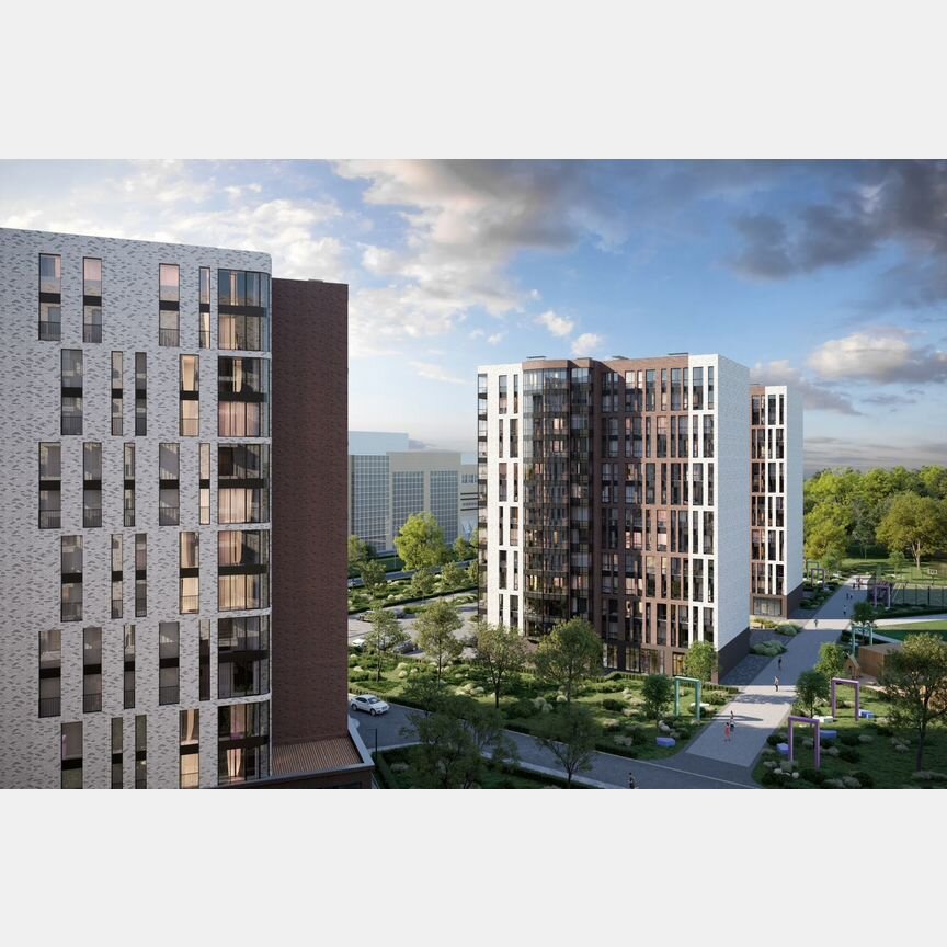 2-к. квартира, 57,4 м², 3/13 эт.