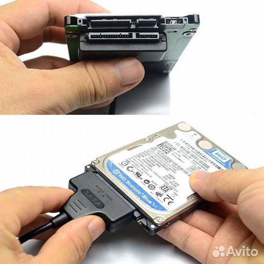 USB 2.0 кабель адаптер для 2,5 SATA HDD