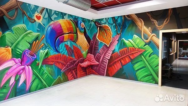 Граффити художесвенная роспись стен