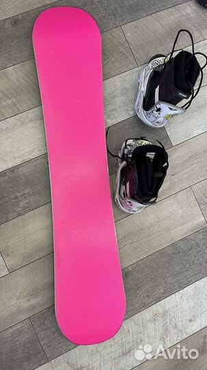 Сноуборд ботинки крепление 143