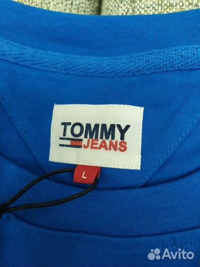 Футболка мужская Tommy Jeans синяя (Оригинал)