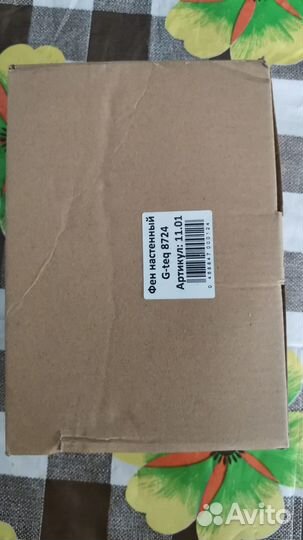 Фен для волос новый