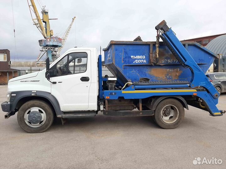 Мусоровоз газ 3010GT бункеровоз