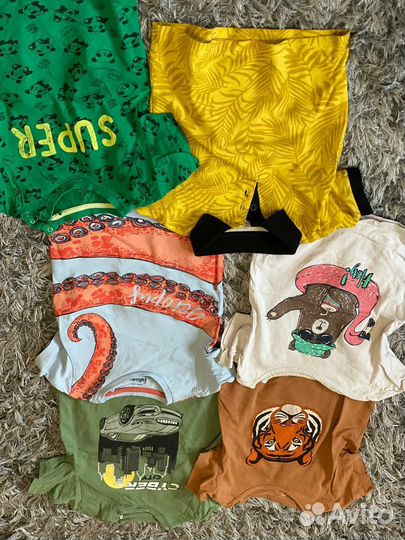 Вещи пакетом на мальчика80-98р