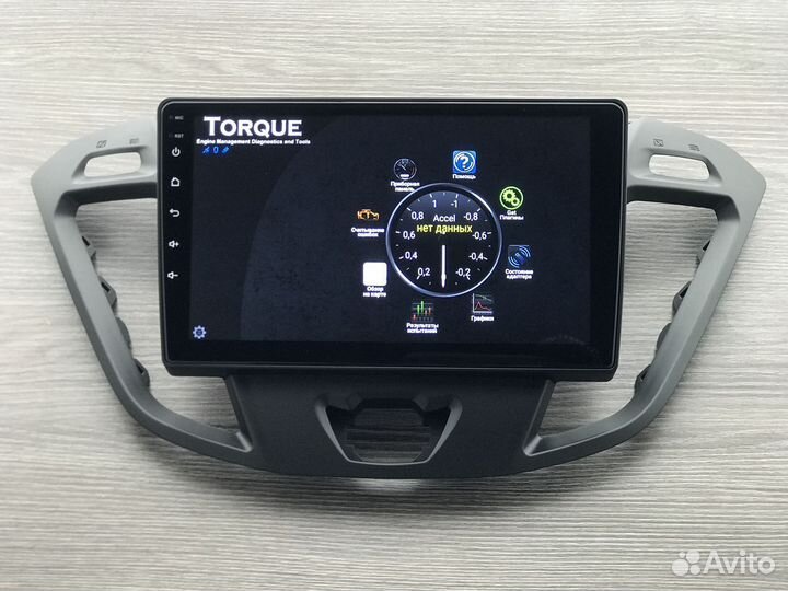 Магнитола Ford Tourneo Custom с камерой на Android