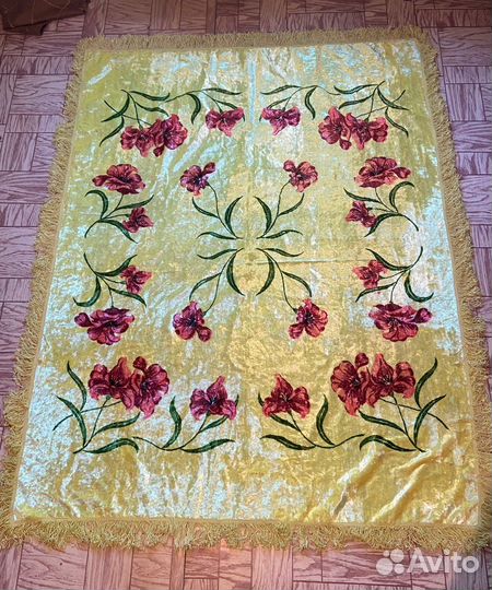 Скатерть плюш СССР