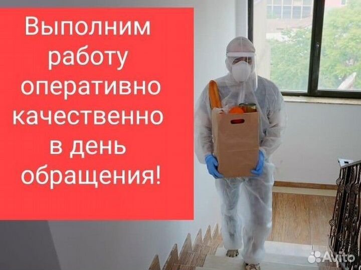 Уничтожение клопов,обработка от тараканов