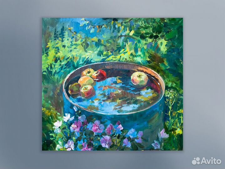 Картина маслом на холсте 