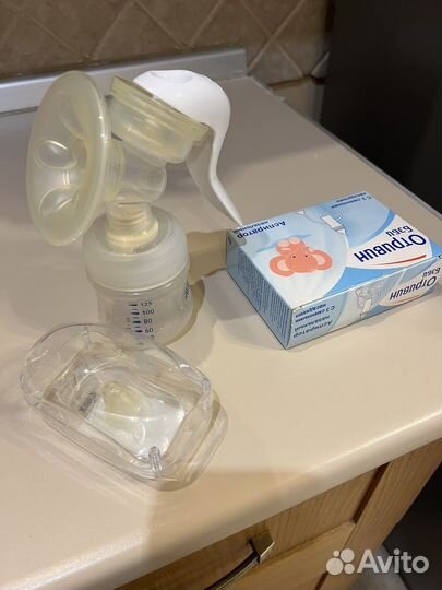 Молокоотсос avent ручной