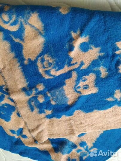 Новое ясельное шерстяное одеяло