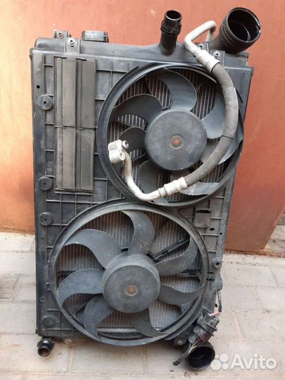 Касета радиаторов Фольксваген Пассат Б6 2.0 TDI