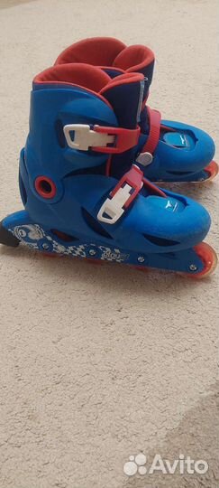Роликовые коньки детские раздвижные