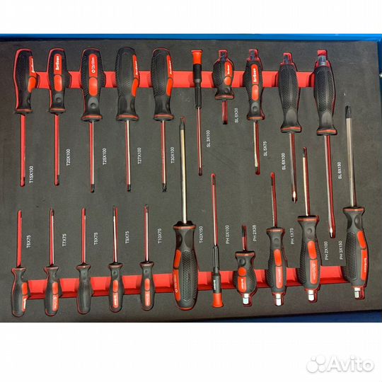 Тележка 7 ящиков с инструментом 277 предметов