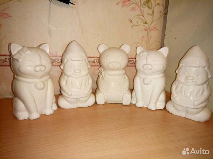 Гипсовые фигурки для раскрашивания