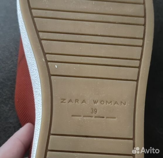 Лоферы женские 39 размер zara