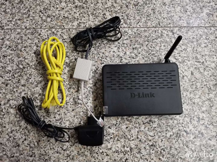 Wi-Fi роутер D-Link DSL-2640U
