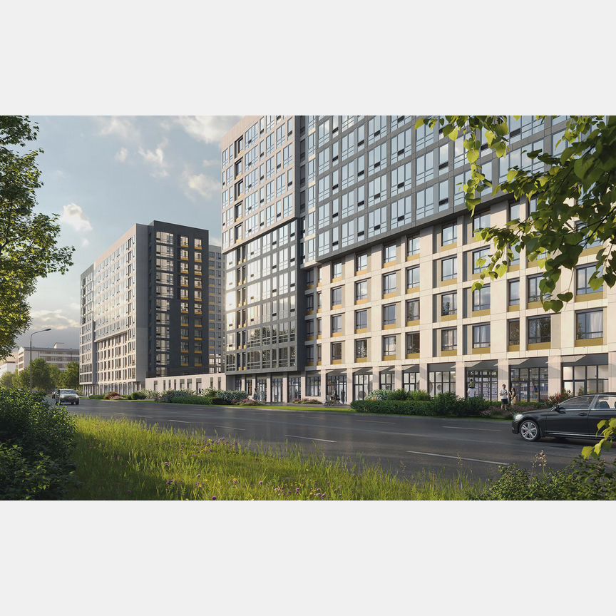 2-к. квартира, 62,1 м², 16/18 эт.
