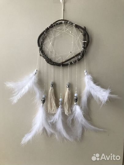 Ловец снов с натуральным опалом