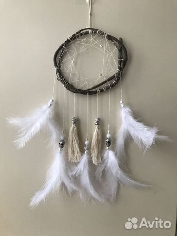 Ловец снов с натуральным опалом