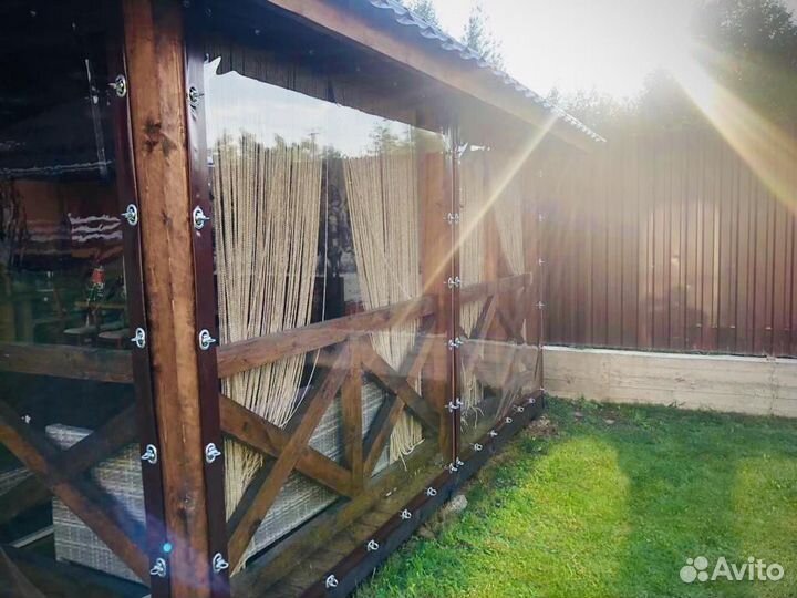 Мягкие окна на террасу