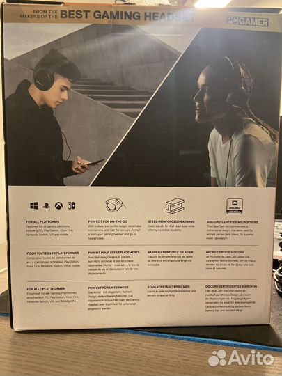 Игровые наушники Steelseries arctis 1