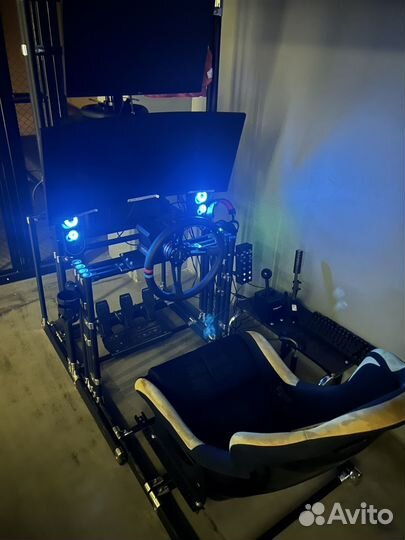 Кокпит автосимулятор с коробкой передач 7+1r