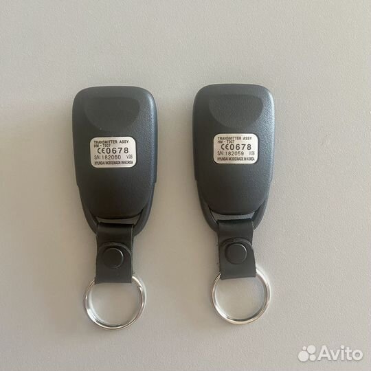 Брелок hyundai santa fe tucson starex