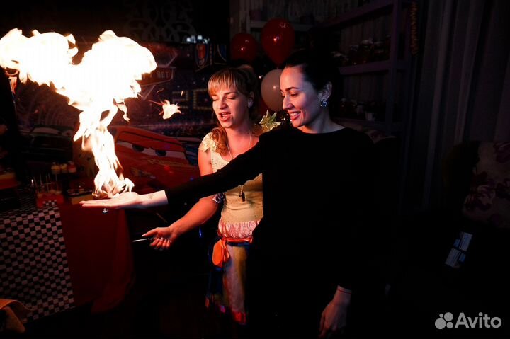 Шоу мыльных пузырей