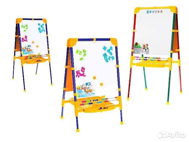 Мольберт детский двухсторонний (новые)