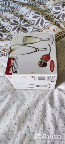 Новые бокалы для шампанского