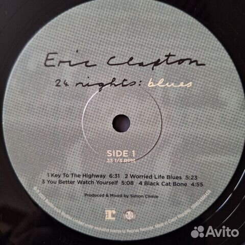 Eric Clapton / 24 Nights: Blues (2LP)