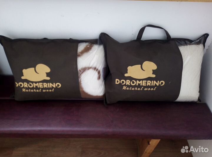 Одеяло и подушки из натуральной шерсти австралийск