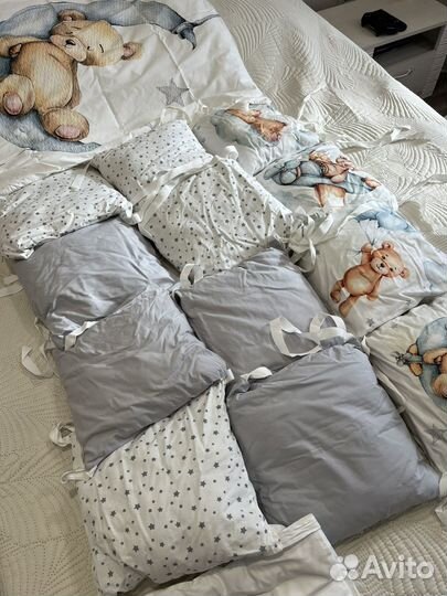 Бортики в кроватку