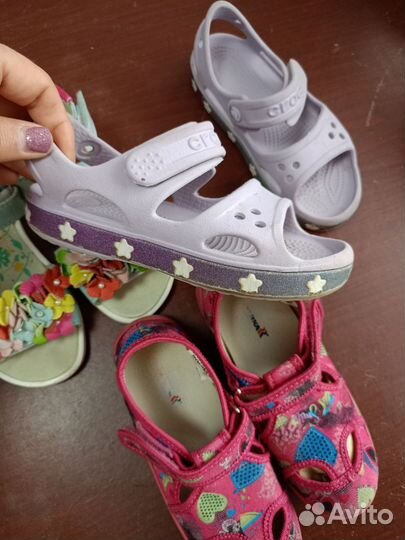 Детская обувь для девочек пакетом
